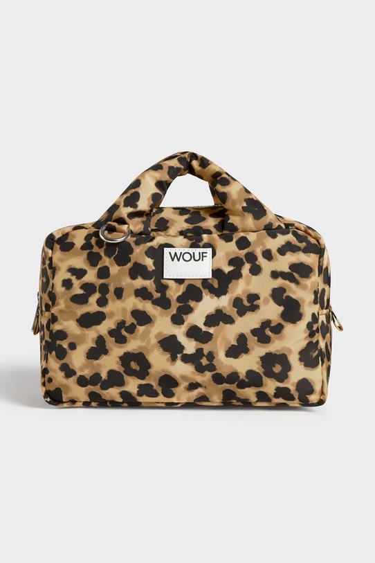 WOUF kosmetyczka podróżna Feline 20 x 15 x 10 cm beżowy TT250020