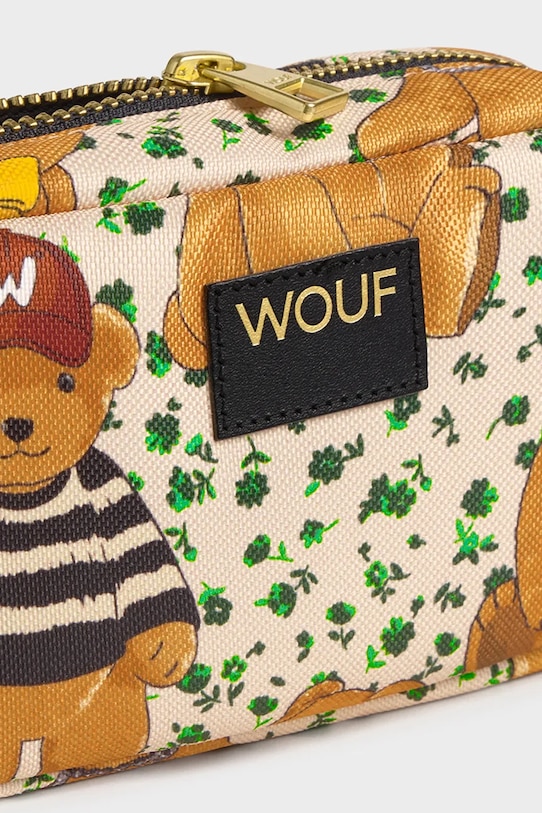Домашно СПА Козметична чанта за път WOUF Cute 15 x 10 x 6.5 cm TM250013 бежов
