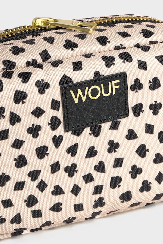 Doplnky Cestovná kozmetická taštička WOUF Lucky 15 x 10 x 6.5 cm TM250014 béžová