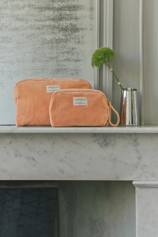 Olivier Desforges kosmetyczka ROMY Nectar 16 x 9 cm pomarańczowy 1062846
