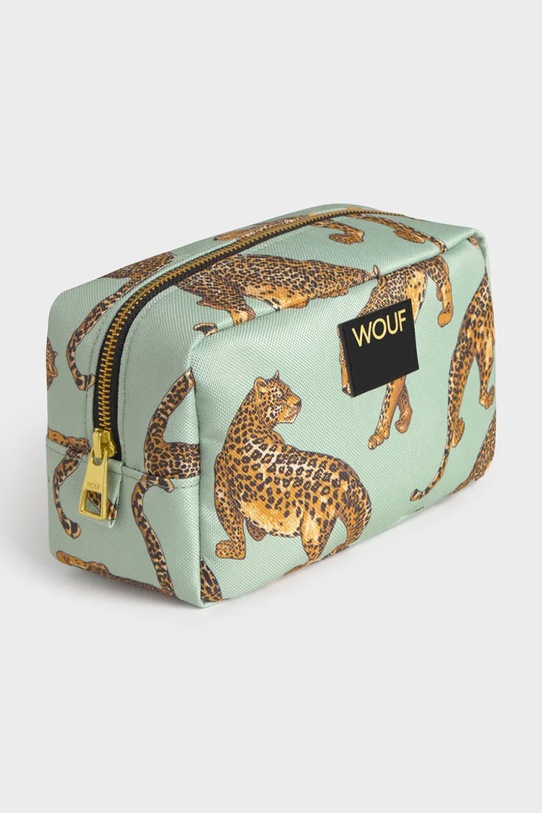 Cestovná kozmetická taštička WOUF Emerald Leopard 20 x 9,5 x 13 cm TT260002 viacfarebná AA00