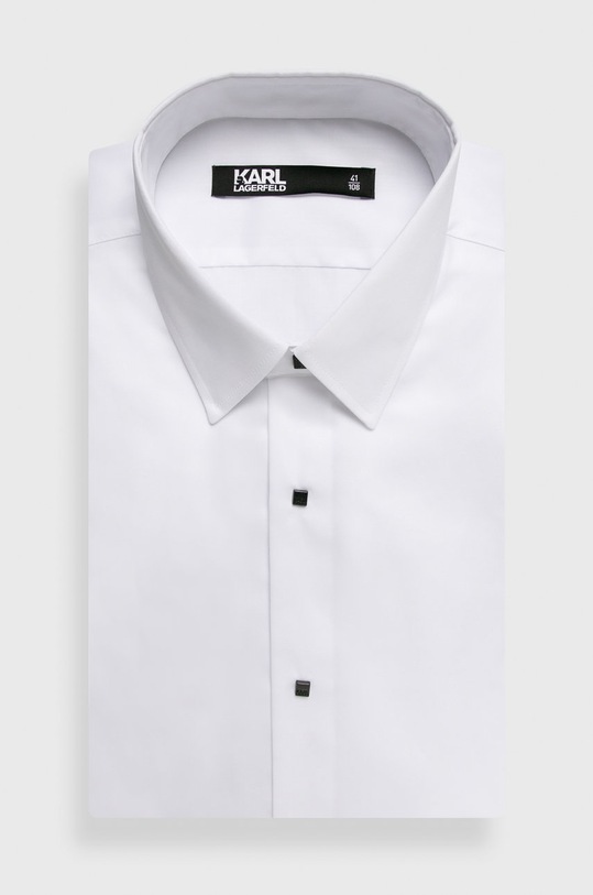 Karl Lagerfeld - Camasa lung alb 500699.605000