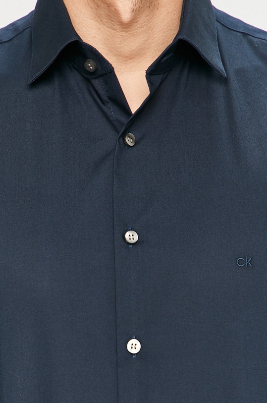 Calvin Klein - Košeľa K10K103025.NOS tmavomodrá AA00