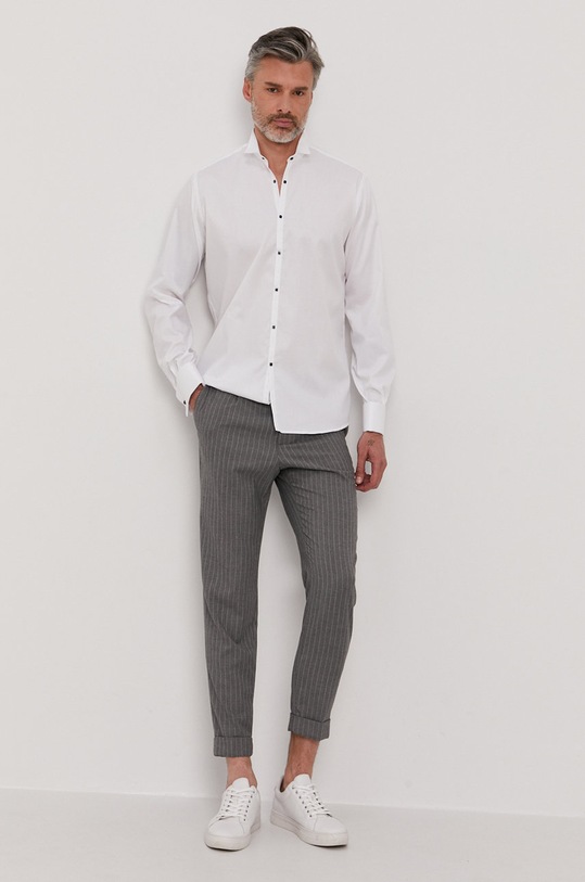 Odzież Karl Lagerfeld Koszula bawełniana 500699.605006 500699.605006 biały