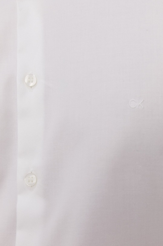 Calvin Klein Koszula bawełniana K10K103027.NOS biały AA00