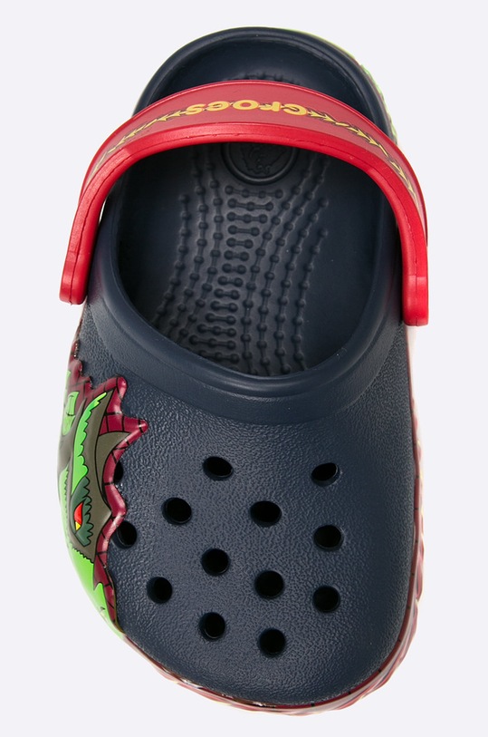 Crocs - Klapki dziecięce Crocs Lights 202661 granatowy