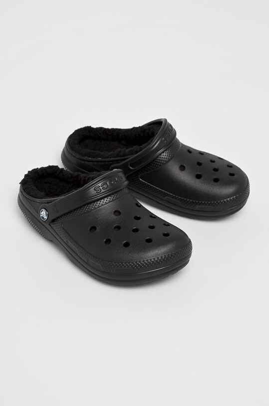 Crocs sliders 203591.CLASSIC.LINED.BL black AA00