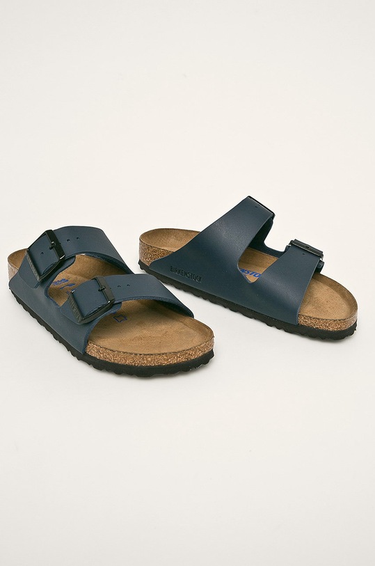 Pantofle Birkenstock Arizona SFB 51063 námořnická modř AA00