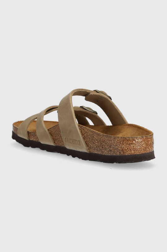 Obutev Usnjeni natikači Birkenstock Franca 1015931.BRWN rjava