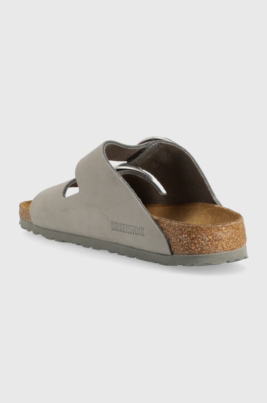 Încălțăminte Birkenstock slapi de piele Arizona Big Buckle 1022154 gri