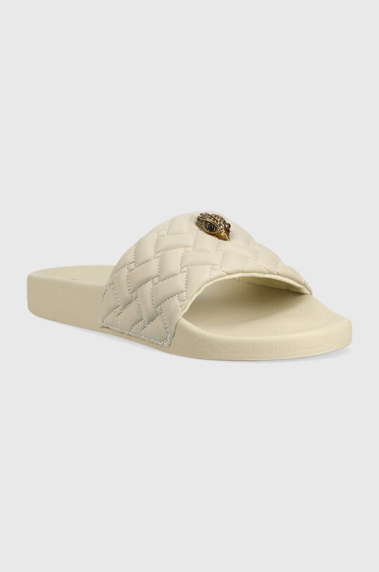 Kurt Geiger London klapki Meena Eagle 7400241979.BONE beżowy AA00