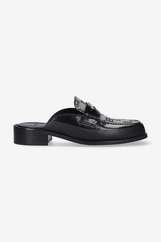 Natikače MISBHV The Brutalist Slip On zrnata koža bež 022BW210