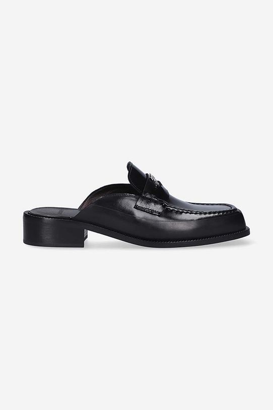 MISBHV leather sliders The Brutalist others black 3021BW201