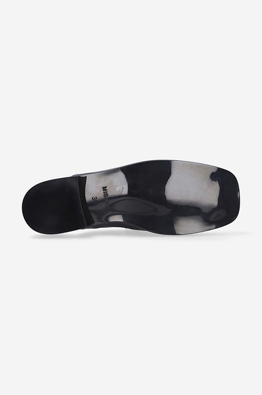 MISBHV leather sliders The Brutalist 3021BW201 black AA00