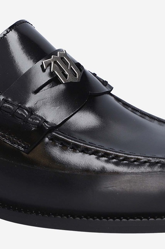 MISBHV leather sliders The Brutalist 3021BW201