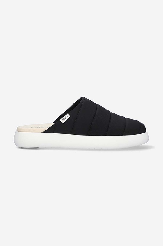 Toms papucs Matte Mallow Mule Sneaker textil fekete 10017881
