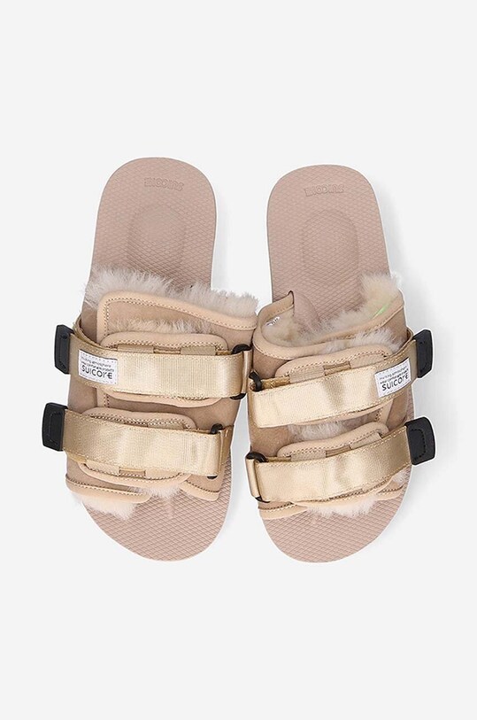 Παντόφλες Suicoke μπεζ MOTO.M2AB.BEIGE