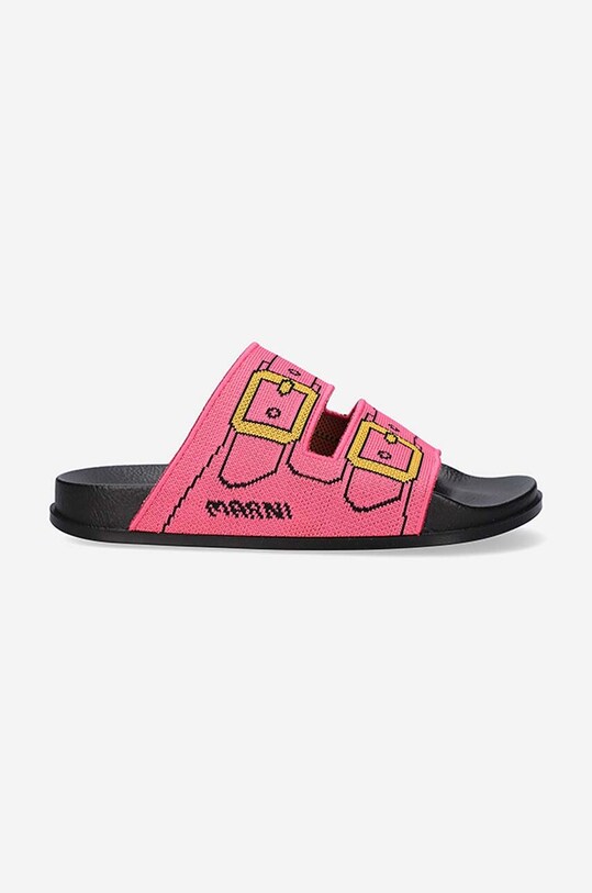 Marni sliders Sandal textile pink SAMS015802.P4547