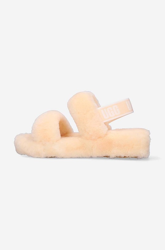 Shoes UGG wool slippers Oh Yeah 1107953.PFZ beige