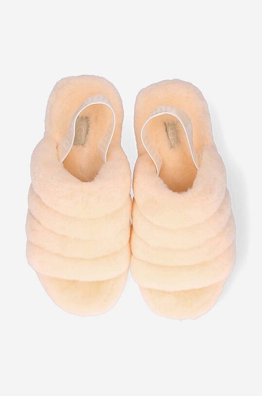 Vlnené papuče UGG Fluff Yeah béžová 1095119.PFZ