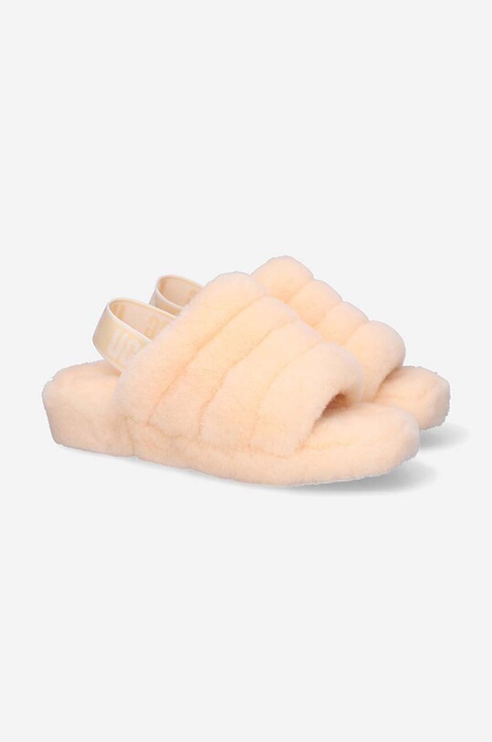 Vlnené papuče UGG Fluff Yeah 1095119.PFZ béžová