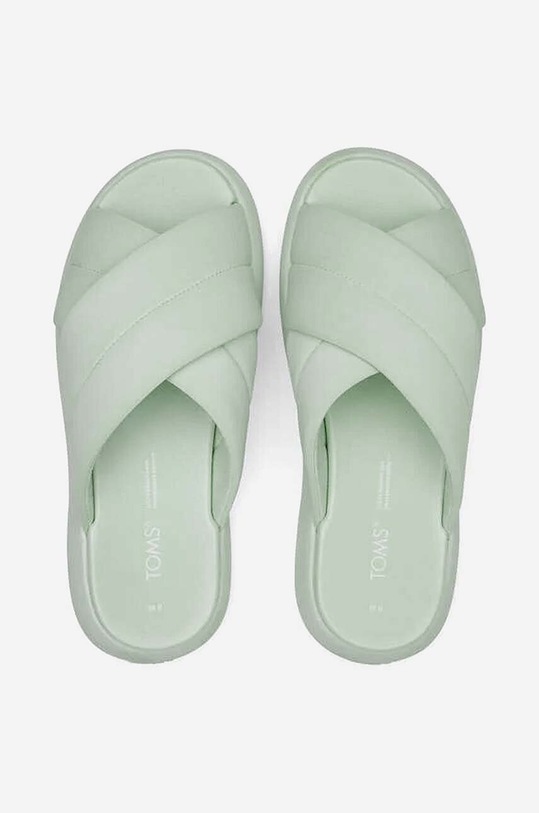 Šľapky Toms Toms Alpargata Mallo Crossover 10019705 MINT 10019705 tyrkysová