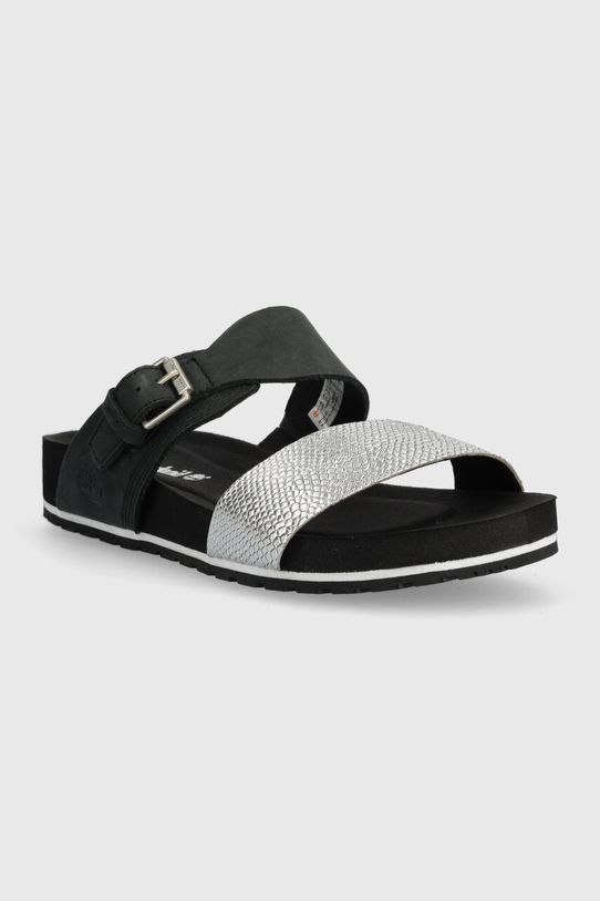 Timberland papuci A2PNA Malibu Waves 2 Band Slide A2PNA negru AA00