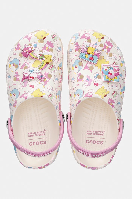 Crocs pantofle dámské Classic Hello Kitty Pastel Clog 212684.90H vícebarevná AA00