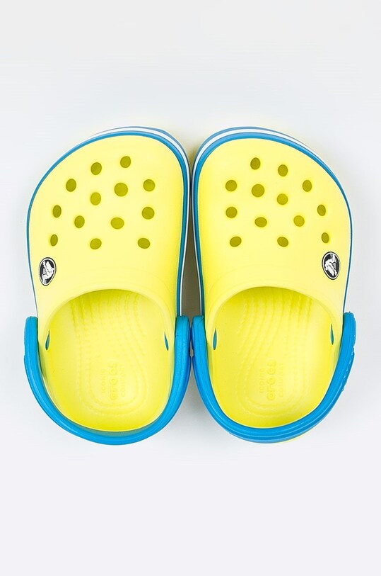 Dětské pantofle Crocs Crocband 204537 204537.TennBallGreenOce žlutá AA00