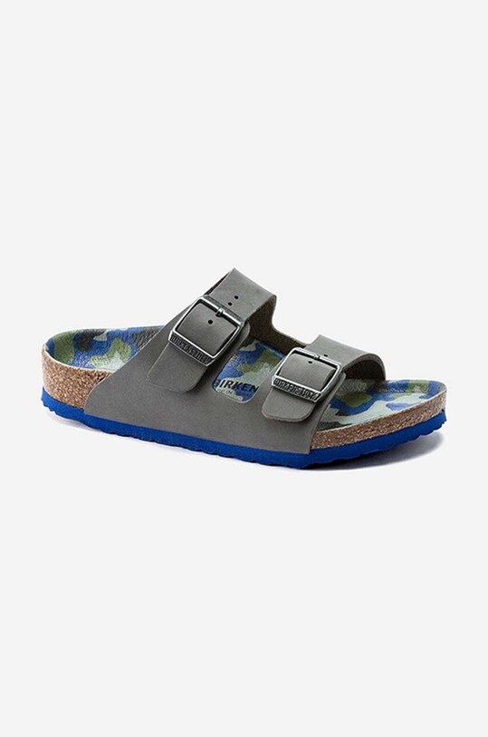 Хлопчик Дитячі шльопанці Birkenstock Arizona Desert Soil 1022533 сірий