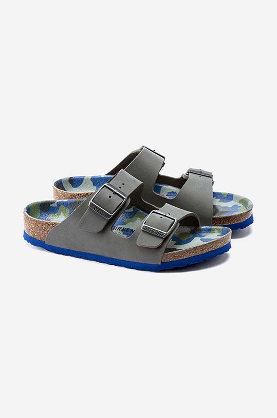 Дитячі шльопанці Birkenstock Arizona Desert Soil 1022533 сірий