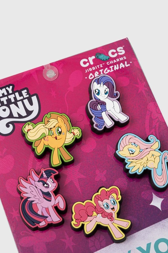 Připínačky pro dětské boty Crocs 5-pack My.Little.Pony.5Pck vícebarevná AA00