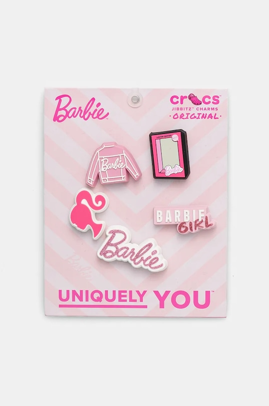 Crocs butoane incaltaminte pentru copii 5-pack multicolor Barbie.5Pck