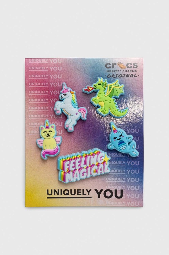 Crocs przypinki do obuwia 5-pack multicolor Feeling.Magical.5.Pack