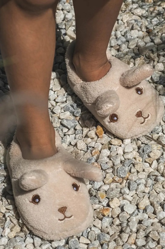 Detské papuče That's mine Miles béžová 1398