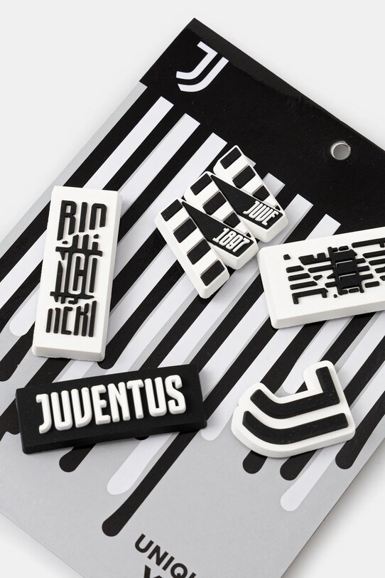 Crocs jibbitz încălțăminte pentru copii Juventus 5Pck 5-pack 10012073.Juventus.5Pck negru AA00