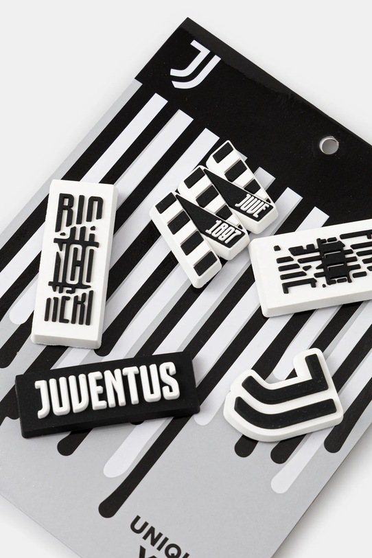 Crocs przypinki do obuwia Juventus 5Pck 5-pack 10012073.Juventus.5Pck czarny AA00