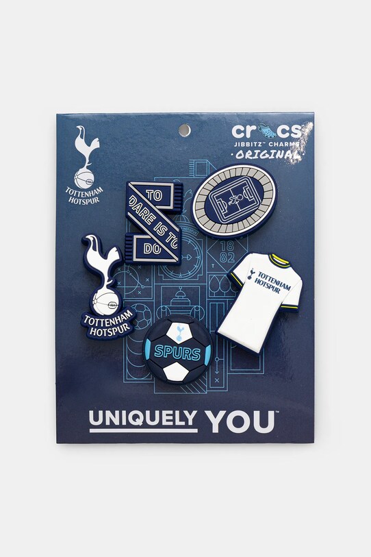 Crocs jibbitz încălțăminte pentru copii Tottenham 5Pck 5-pack bleumarin 10012076.Tottenham.5Pck