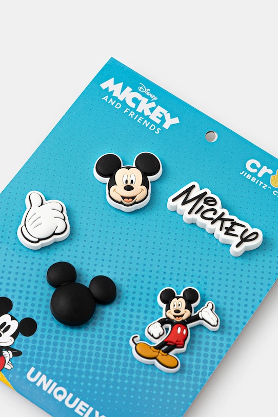 Crocs przypinki do obuwia Mickey Pant 5PK 5-pack 10014478.Mickey.Pant.5P biały AA00