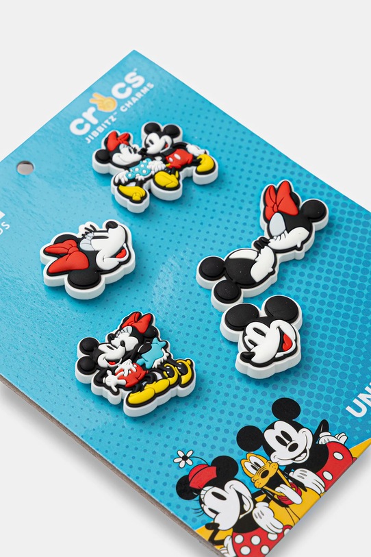 Crocs przypinki do obuwia dziecięce Minnie Mickey Cute 5Pck 5-pack 10015938.Minnie.Mickey. czarny AA00