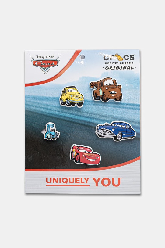 Crocs dziecięce przypinki do obuwia Pixar Cars 5Pck multicolor 10017257.Pixar.Cars.5Pc