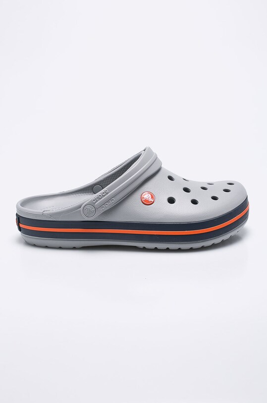Crocs papuci Crocband gri 11016.LightGreyNavy