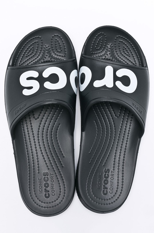 Шльопанці Crocs CLASSIC 204465 204465.BLACK.WHITE. чорний AA00