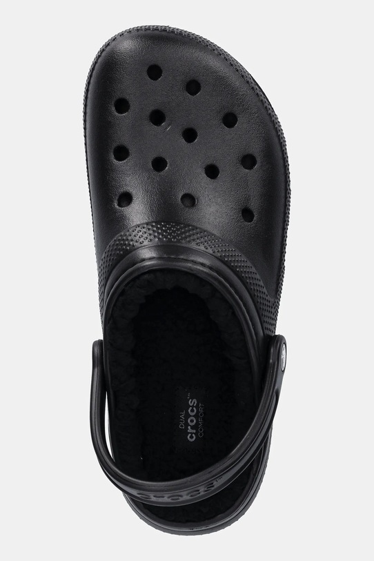 Šľapky Crocs Classic Lined Clog čierna 203591.CLASSIC.LINED