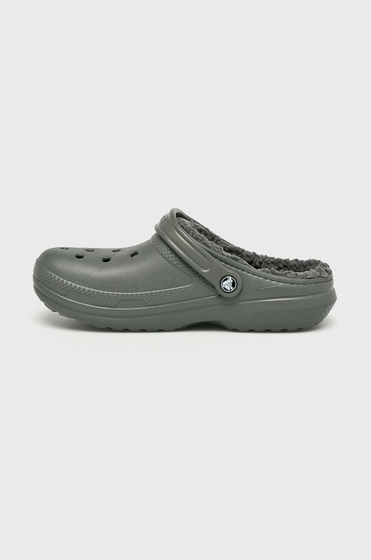 Shoes Crocs sliders 203591.CLASSIC.LINED gray