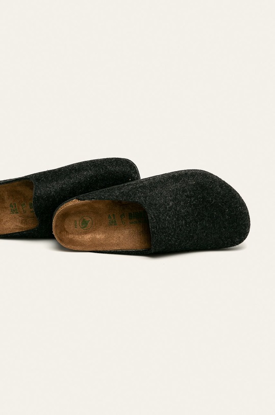 Obuwie Birkenstock - Kapcie Amsterdam 559121 szary