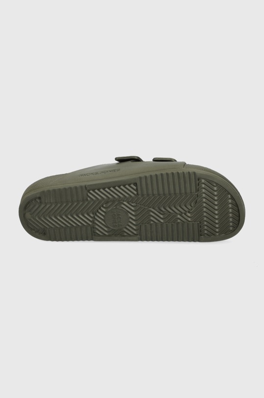 Jack & Jones klapki 12204004.OliveNight zielony