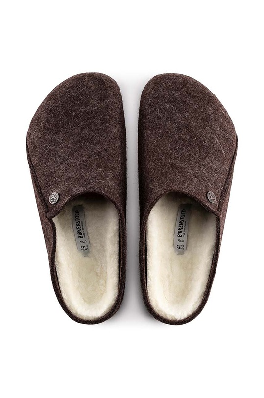 Birkenstock kapcie Zermatt Rivet brązowy 1016570.MCH