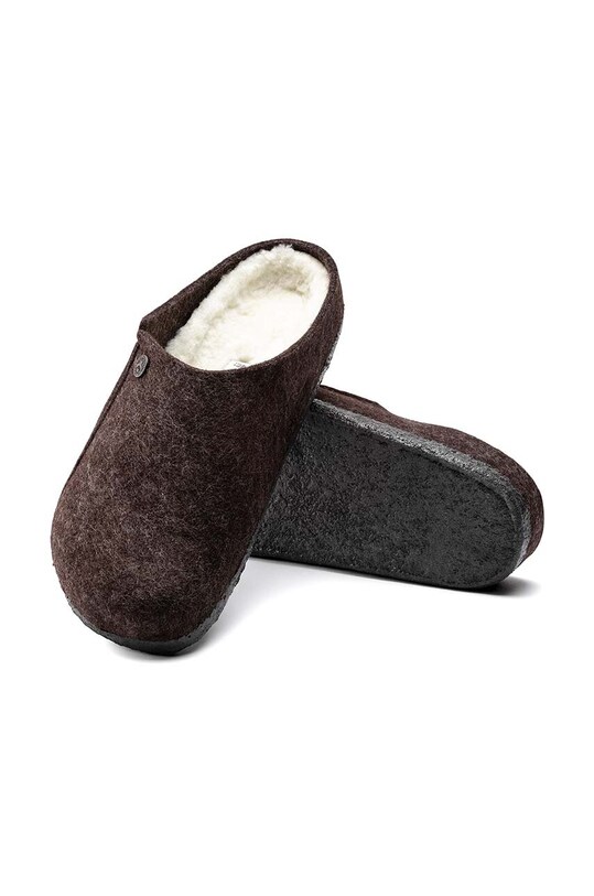 Παντόφλες Birkenstock Zermatt Rivet 1016570.MCH καφέ