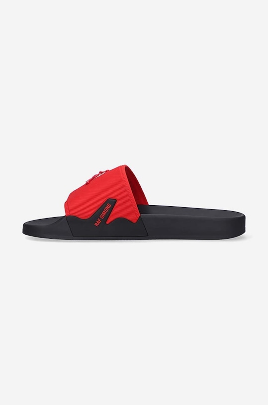 Shoes Raf Simons sliders Astra HR810002S.0047 red
